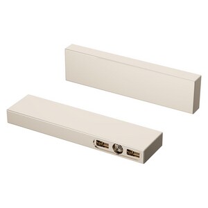 VERVE LEVER HDL KIT FOR W/SPRD & RT IN POLISHED NICKEL