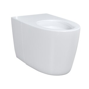 Elongated Toilet Bowl in Cotton