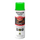 Rust-Oleum® Industrial Choice™ Precision Line® M1600 System Florescent Green Inverted Marking Paint R203023V at Pollardwater