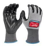 Milwaukee® Dipped Nitrile and Polyurethane Plastic Gloves in Grey M48738731B at Pollardwater