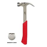 Milwaukee® 16 oz. Smooth Face Hybrid Claw Hammer M48229018 at Pollardwater