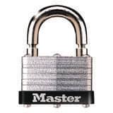 Master Lock 1-3/4 x 13/16 in. Padlock with Breakaway Shackle Keyed Alike M500KABRK at Pollardwater