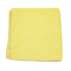 16 X 16 Micro Fiber Towel 220 Gsm Yellow