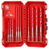 Milwaukee® Shockwave™Impact Duty™ 10-Piece Impact Duty Carbide Drill Bit Set M48209058 at Pollardwater