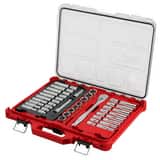 Milwaukee® PACKOUT™ 1/2 in. Ratchet and Socket Set 1-Tool M48229487 at Pollardwater