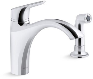 RIVAL SWING SPOUT W/ SIDE SPRAY