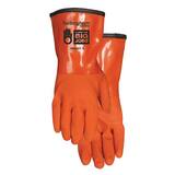 Bellingham Glove Snow Blower™ Waterproof Insulated Double-Dipped PVC Gloves Size Large in High-Viz Orange - Sold Per Dozen R4601L at Pollardwater