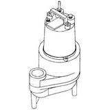 Barnes Pumps Series EHV 115V 1/2 hp FNPT Cast Iron Automatic Effluent Pump with 20 ft. Cord BEHV412A at Pollardwater