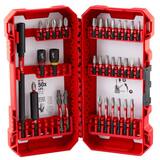 Milwaukee® Shockwave™Impact Duty™ SHOCKWAVE IMPACT DUTY DRIVER BIT SET - 34PC M48325101 at Pollardwater