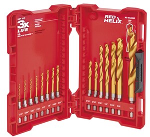 1/16 - 1/2 x 1/2 x 1/4 in. Hex Driver 15-Piece