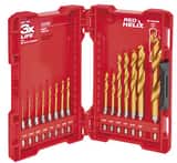 Milwaukee® Shockwave™Impact Duty™ 1/16 - 1/2 x 1/2 x 1/4 in. Hex Driver 15-Piece M48894670 at Pollardwater
