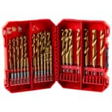 Milwaukee® Shockwave™Impact Duty™ 29PC SHOCKWAVE IMPACT DUTY RED HELIX TITANIUM DRILL BIT SET M48894672 at Pollardwater