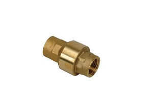 Not For Potable Use 3/4 Brass Threaded Spring Check Valve