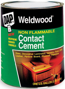 DAP Weldwood® 1 gal Non-Flammable Contact Cement in Natural - 25336