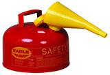 Eagle Type I 2 gal. Type I Metal Safety Gas Can with Funnel EUI20FS at Pollardwater