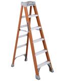 Louisville Ladder Fiberglass Step Ladder Type IA 300-Pound Load Capacity LFS1506 at Pollardwater