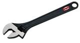 REED 10-1/8 in Adjustable Wrench in Black R02214 at Pollardwater