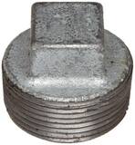 MPT 150# Global Galvanized Malleable Iron Cored Plug IGCPL at Pollardwater