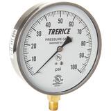 Trerice 200 PSI 4 1/2" Pressure Guage 620B4502LA130 for sale online 