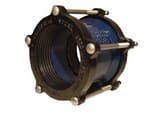 Powerseal Pipeline Products PowerMax 2 x 5 in. Hub 300 psi Fusion Bonded Epoxy Ductile Iron Coupling P350602A00000 at Pollardwater