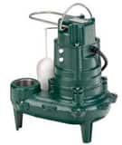 Zoeller Waste-Mate 2 in. 115V 9.4A 1/2 hp 128 gpm NPT Cast Iron Sewage Pump Z2670001 at Pollardwater