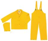 MCR Safety Classic Series Yellow 3-Piece Rainsuit XL R2003XL at Pollardwater