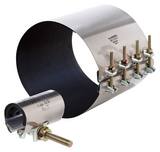Powerseal Pipeline Products 3151 Series 3/4 x 6 in. Stainless Steel Repair Clamp P3151W1056SS at Pollardwater