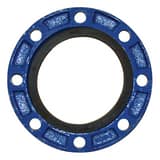 Powerseal Pipeline Products Model 3531 Flanged x Gasket Fusion Bonded Epoxy Ductile Iron Adapter P35310600000C at Pollardwater