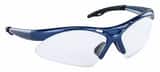 SAS Safety Diamondbacks™ Plastic Safety Glass with Blue Frame and Clear Lens S5400300 at Pollardwater