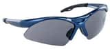SAS Safety Diamondbacks™ Plastic Safety Glass with Blue Frame and Grey Lens S5400301 at Pollardwater