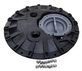 Liberty Pumps Plastic Cover with 2-Discharge and Vent LK001101 at Pollardwater