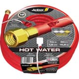 Jackson 50 ft. x 5/8 in. Crushproof Hot Water Hose in Red A4008600A at Pollardwater