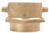 Dixon Valve & Coupling 2-1/2 in. FNST x 2 in. FNPT Brass Swivel Adapter Pin Lug DSF25F20T at Pollardwater
