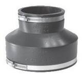 Fernco 1002 Series 6 in. Clamp Plastic Coupling with Stainless Steel Band F100266WC at Pollardwater