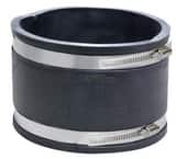 Fernco 1001 Series 8 in. Clamp Plastic Coupling with Stainless Steel Band F100188WC at Pollardwater