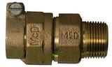 A.Y. McDonald 1-1/4 in. CTS Compression x MIP Brass Straight Coupling Lead Free M7475322H at Pollardwater