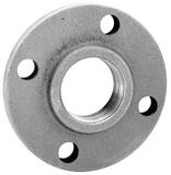 4 in. Flanged x FNPT 125# Galvanized Cast Iron Threaded Companion Flange IGCICFP at Pollardwater