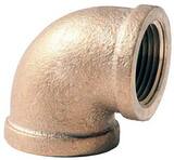 1/2 in. FNPT 125# Schedule 40 and Standard Global Brass 90 Degree Elbow IBRLF9D at Pollardwater