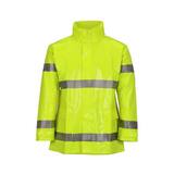 Tingley Rubber Comfort-Brite® Size 3XL Plastic Hooded Jacket in Yellow and Green TJ53122XXXL at Pollardwater