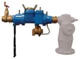 Zurn Wilkins Wilkins Hydrant Meter w/Backflow Assembly, Cubic Feet WRPHBMCFMM at Pollardwater