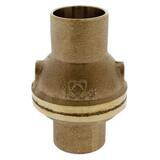 74 Style Flapper Check Valve with 3/4-in Barbed Adapter Ends 