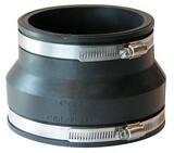 Fernco 1002 Series Clamp Plastic Coupling with Stainless Steel Band F100244 at Pollardwater