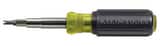 Klein Tools Manual Non Magnetic 3 in. Multi-bit Slotted 12 Piece Screwdriver K32527 at Pollardwater