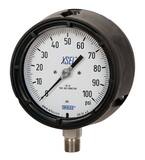 WIKA XSEL® 4-1/2 in. 300 psi 1/4 in. MNPT Glycerin Filled Pressure Gauge Lead Free W9833867 at Pollardwater