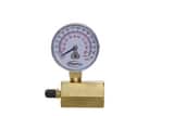 Gas Test Manifold Coupling w/ Pressure Gauge & Snifter Valve 0-30 PSI