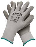 PROSELECT® Latex Dipped Cotton and Plastic Chemical Resistant Gloves in Grey PSG17552 at Pollardwater