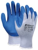Pollardwater的灰色PSG17553中的Proselect®乳胶浸入棉花和塑料耐化学手套