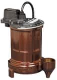 Liberty Pumps 250 Series 1/3 HP 115V Non-Automatic Cast Iron Submersible Sump Pump L2503 at Pollardwater