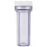 Watts PWHP Series 3/4 in. Inlet/Outlet 2-3/4  in. X 10  in. Clear Filter Housing WPWHP1034CPR at Pollardwater