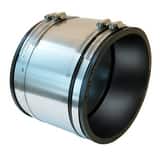 Fernco 1001 Series 12 in. Clamp Plastic Coupling with Stainless Steel Band F10011212WC at Pollardwater